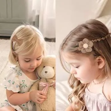 EleMirsa Girl Hair Clips 20pcs Assorted Styles for Girls