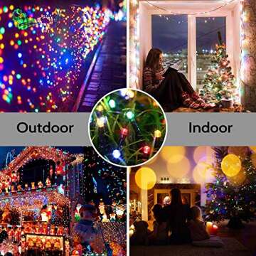 Joomer Battery Christmas Lights for Indoor and Outdoor