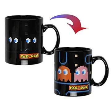 Color Changing Pac-Man Mug For Gamers 16 Oz