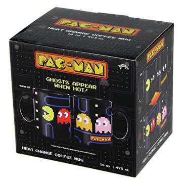 Color Changing Pac-Man Mug For Gamers 16 Oz