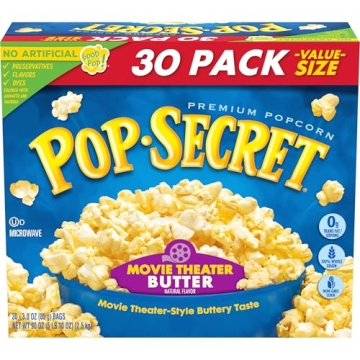 Pop Secret Movie Theater Butter Microwave Popcorn