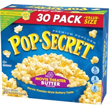 Pop Secret Movie Theater Butter Microwave Popcorn