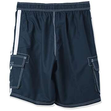 Kanu Surf Men's Barracuda Swim Trunks (Regular & Extended Sizes)