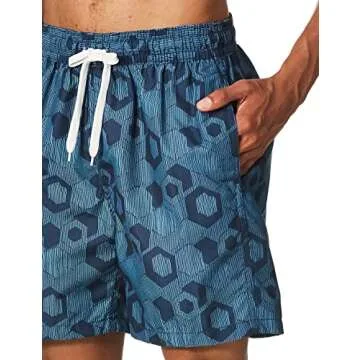 Kanu Surf Men's Barracuda Swim Trunks for Ultimate Comfort