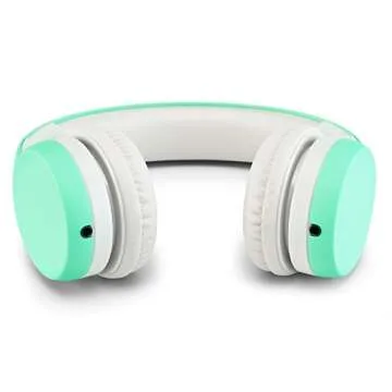 NENOS Kids Headphones Children Headphones Kids Headphones Children's Headphones Over Ear Headphones Kids Computer Volume Limited Headphones for Kids Foldable (Mint)