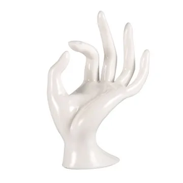 ChezMax Jewery Display Hand Ring Holder - Jewelry Organizer Stand, Necklace Stand, Preppy Jewelry Ho...