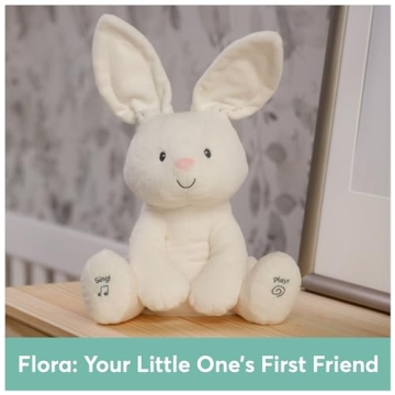 GUND Baby Flora The Bunny Plush Toy for Infants and Toddlers