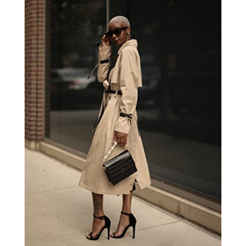 Stylish Women's Hummus Trench Coat - The Drop by @signedblake