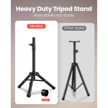 Moukey 800W PA System with Bluetooth & Microphone