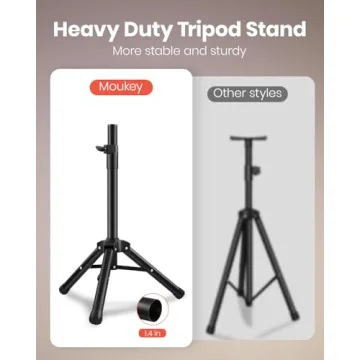 Moukey 800W PA System with Bluetooth & Microphone