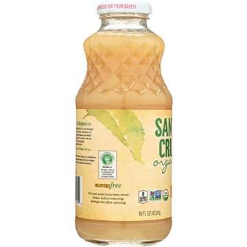 Santa Cruz Organic Lemon Juice - Pure & Refreshing Taste