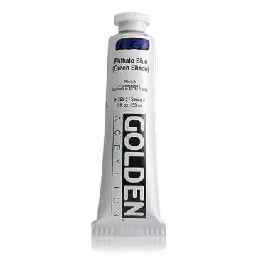 Heavy Body Acrylics Phthalo Blue (Green Shade) 2 oz