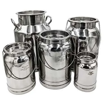 Durable Stainless Steel Milk Can Totes 10 Liter