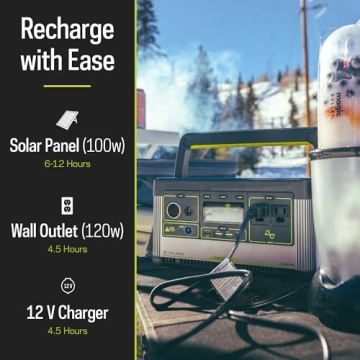 Goal Zero Yeti 500X Portable Power Station - 497Wh