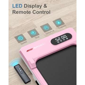 HomeFitnessCode Incline Walking Pad - Ultra Quiet Treadmill