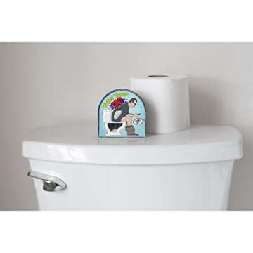 Katamco Toilet Timer (Dad), Funny Gift for Men, Husband, Dad, Birthday, Christmas, Stocking Stuffer....