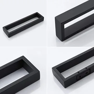 KES Hand Towel Holder Elegant Modern Design Stainless Steel