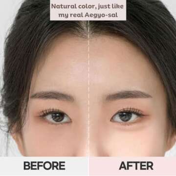 [thebom] AegyoSal Eyeliner Under-Eye Enhancing Pencil Highlighter Eye Makeup (2set) (Volume Beige + ...