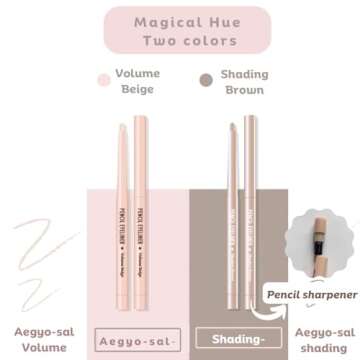 [thebom] AegyoSal Eyeliner Pencil Highlighter Duo Set 2