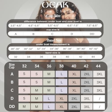 OEAK Wireless Deep V Bra for Ultimate Comfort and Style