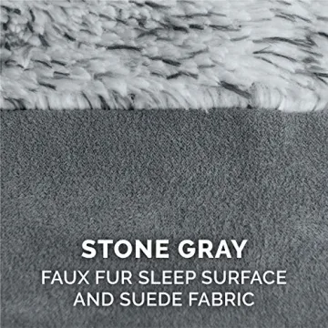 Furhaven Dog Bed with Orthopedic Foam for Medium Dogs