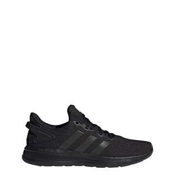 adidas Men's Lite Racer BYD 2.0 Trail Running Shoe, Black/Black/Black, 9.5