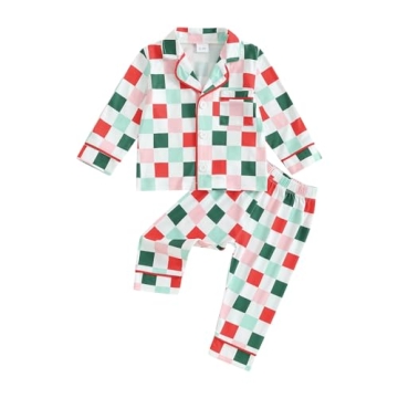 OikMombiu Kids Christmas Pajamas - Festive & Comfortable