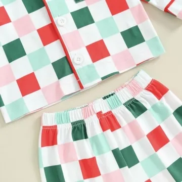 OikMombiu Kids Christmas Pajamas - Festive & Comfortable