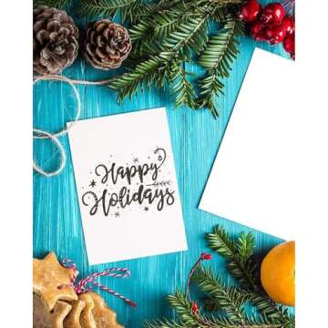 Best Paper Greetings 48 Pack Merry Christmas Greeting Cards, 4x6 Inches Xmas Note Card Box Set, Holi...