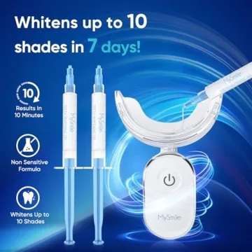 MySmile Teeth Whitening Kit for Sensitive Teeth, Fast Results