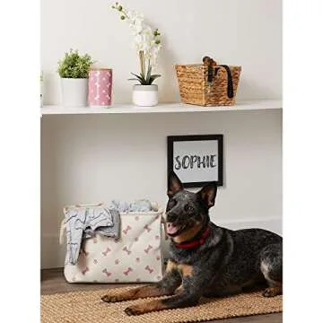 Bone Dry Pet Storage Collection Small Rectangle Bin