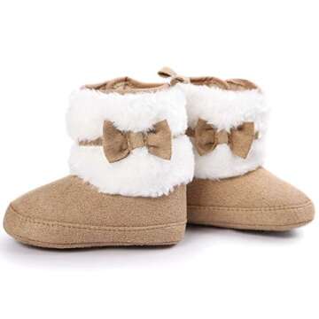 LIVEBOX Baby Boots - Soft, Warm & Stylish Infant Shoes