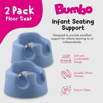 Comfortable Bumbo Infant Floor Seat for Babies 3-12 Months