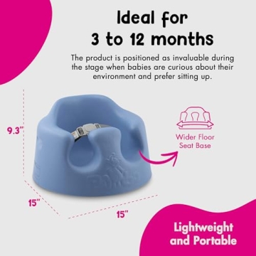 Comfortable Bumbo Infant Floor Seat for Babies 3-12 Months