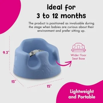 Comfortable Bumbo Infant Floor Seat for Babies 3-12 Months