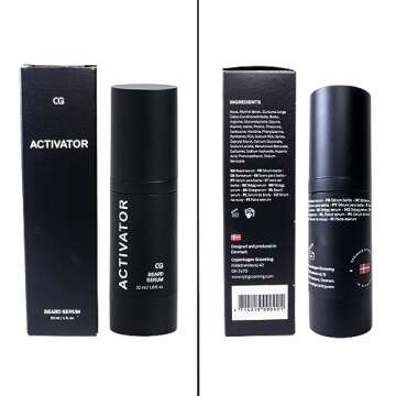 Copenhagen Grooming™ The Activator - Ultimate Beard Growth Oil for Men - Achieve Fuller & Stronger...