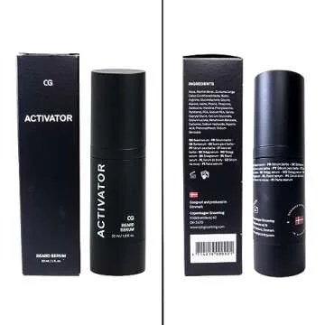 Copenhagen Grooming™ The Activator - Ultimate Beard Growth Oil for Men - Achieve Fuller & Stronger...