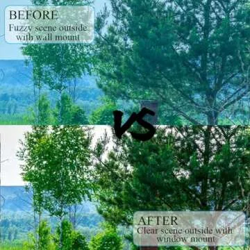 Window Mount Comaptible with Wyze Cam V4/V3/V3 Pro, 2 Pack Security Camera Adhesive Mounting Bracket Glass Wall Holder Screwless Mount, No Damage, Black