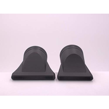 2PCS Black Hair Dryer Nozzle for Professional Styling