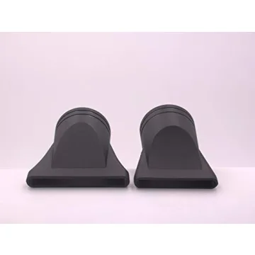 2PCS Black Hair Dryer Nozzle for Professional Styling