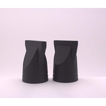 2PCS Black Hair Dryer Nozzle for Professional Styling