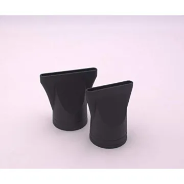 2PCS Black Hair Dryer Nozzle for Professional Styling