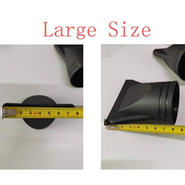 2PCS Black Hair Dryer Nozzle for Professional Styling