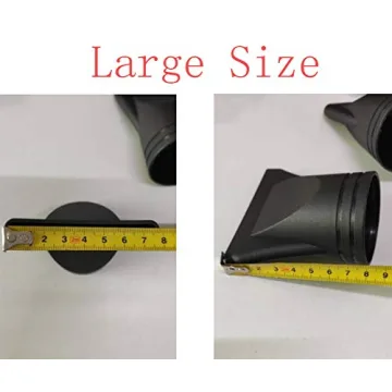 2PCS Black Hair Dryer Nozzle for Professional Styling