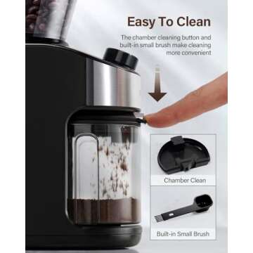 SHARDOR Electric Burr Coffee Grinder - 32 Grind Sizes