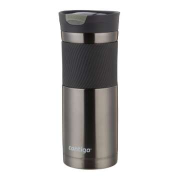 Contigo Stainless Steel Travel Mug, 20oz, Gunmetal