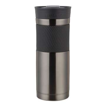 Contigo Stainless Steel Travel Mug, 20oz, Gunmetal
