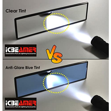 ICBEAMER 10.6" Car Rear View Mirror Enhances Safety