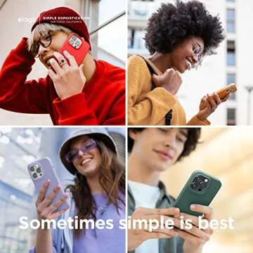 elago iPhone 14 Pro Max Case - Slim Silicone Protection