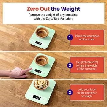Etekcity Kitchen Scale for Accurate Cooking and Baking